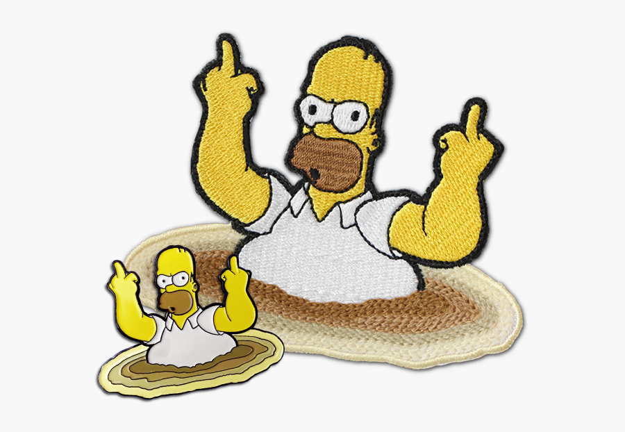 Trappuccino Escape Patch & Pin Combo - Patch Simpsons Png, Transparent Clipart