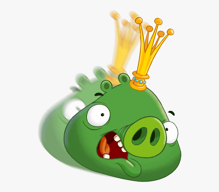 Angry Birds King Pig, Transparent Clipart