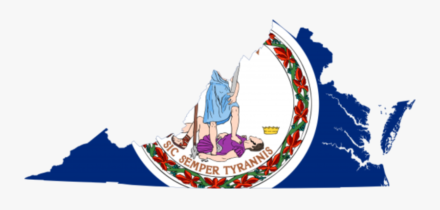 Virginia State Flag Jpg, Transparent Clipart