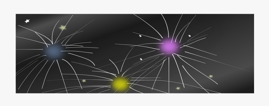 Fireworks, Transparent Clipart