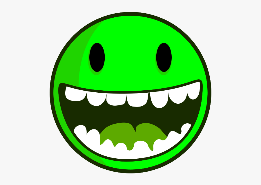 Green Smiley Face Png - Jokes For Teasing Friends, Transparent Clipart