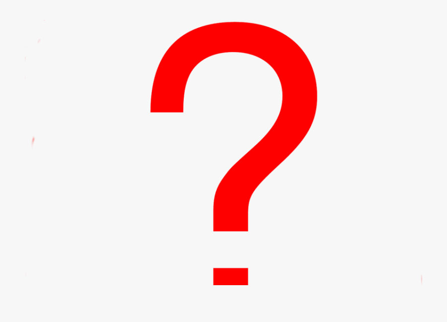 Red Question Mark Png - Symbol Red Question Mark, Transparent Clipart