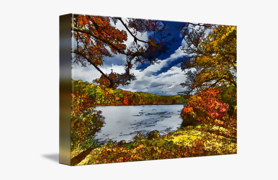 Clip Art Autumn Scene - Autumn, Transparent Clipart