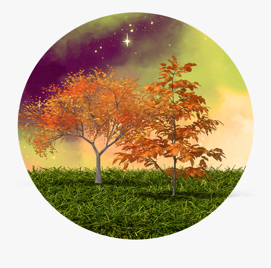Season Clipart Scenery - Tree, Transparent Clipart