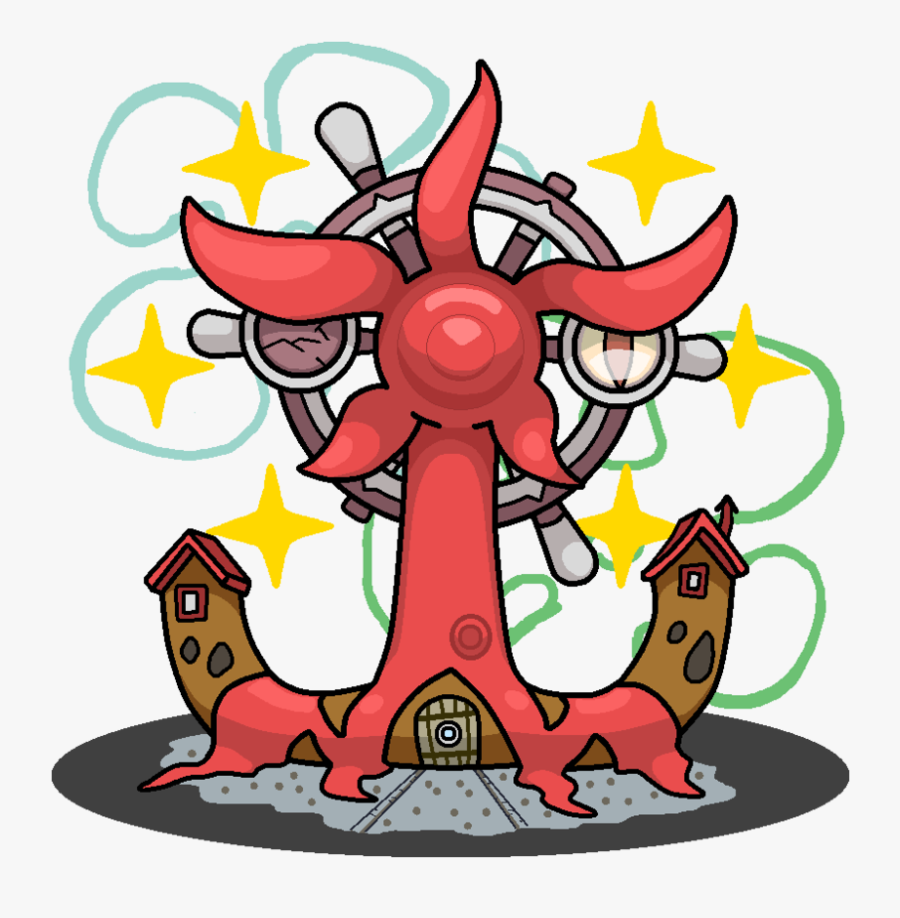 Shiny Dhelmise Mr - Shiny Dhelmise, Transparent Clipart