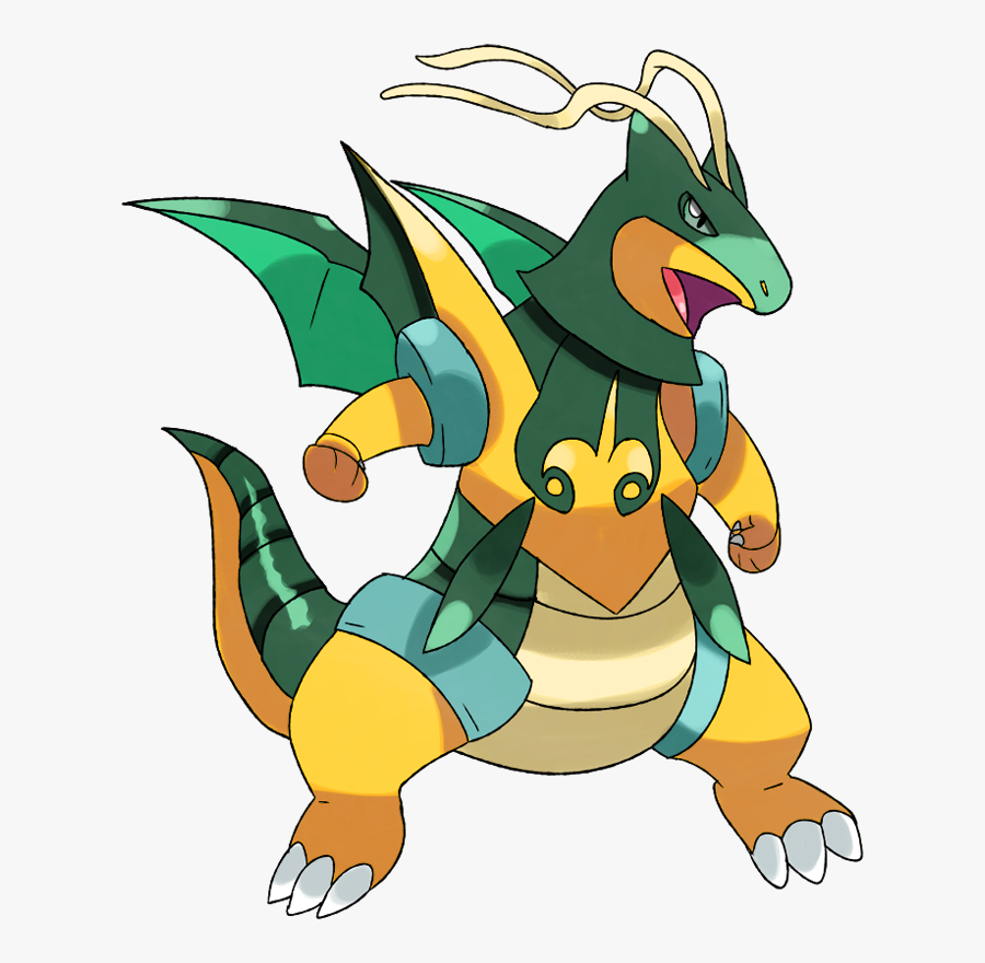 Mega Shiny Dragonite Clipart , Png Download - Pokemon X And Y Mega Evolution Dragonite, Transparent Clipart