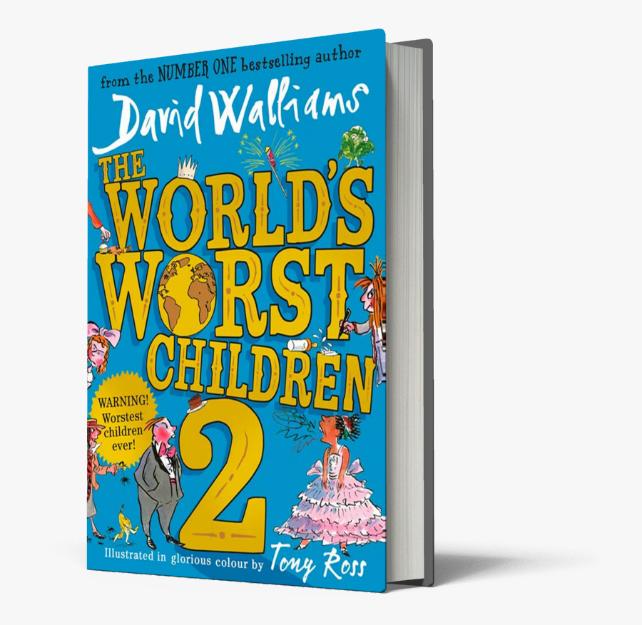 The World"s Worst Children - Book Cover, Transparent Clipart