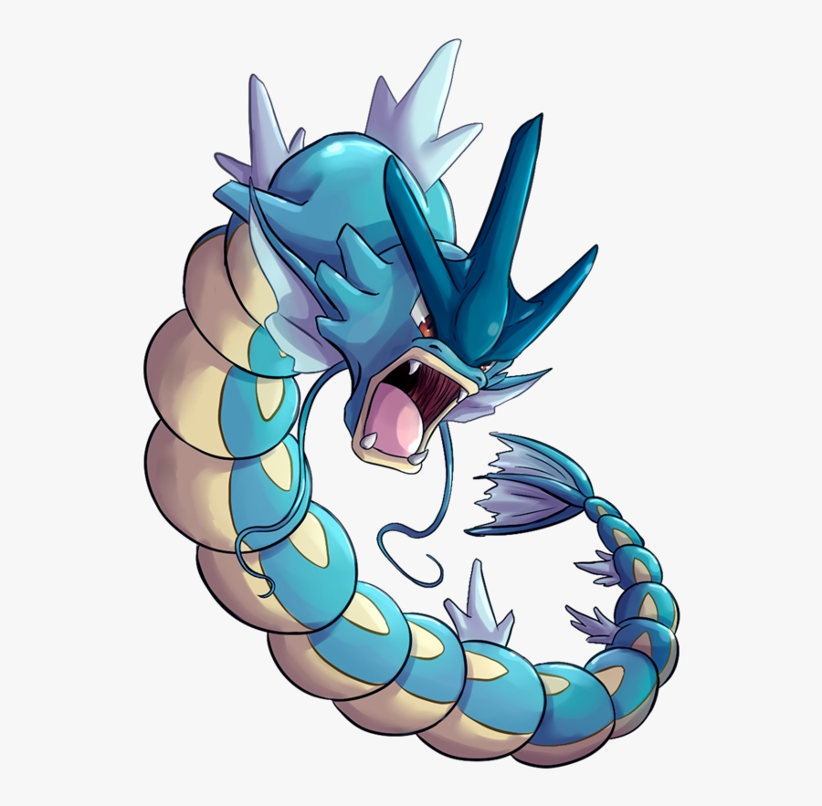 Gyarados Shiny Pokdex Transparent Png - Pokemon Gyarados, Transparent Clipart