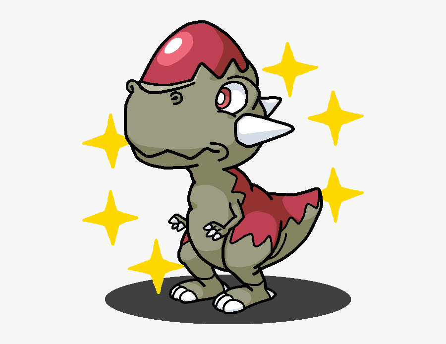 Cranidos Clipart - Pokemon Shiny Cranidos Png, Transparent Clipart