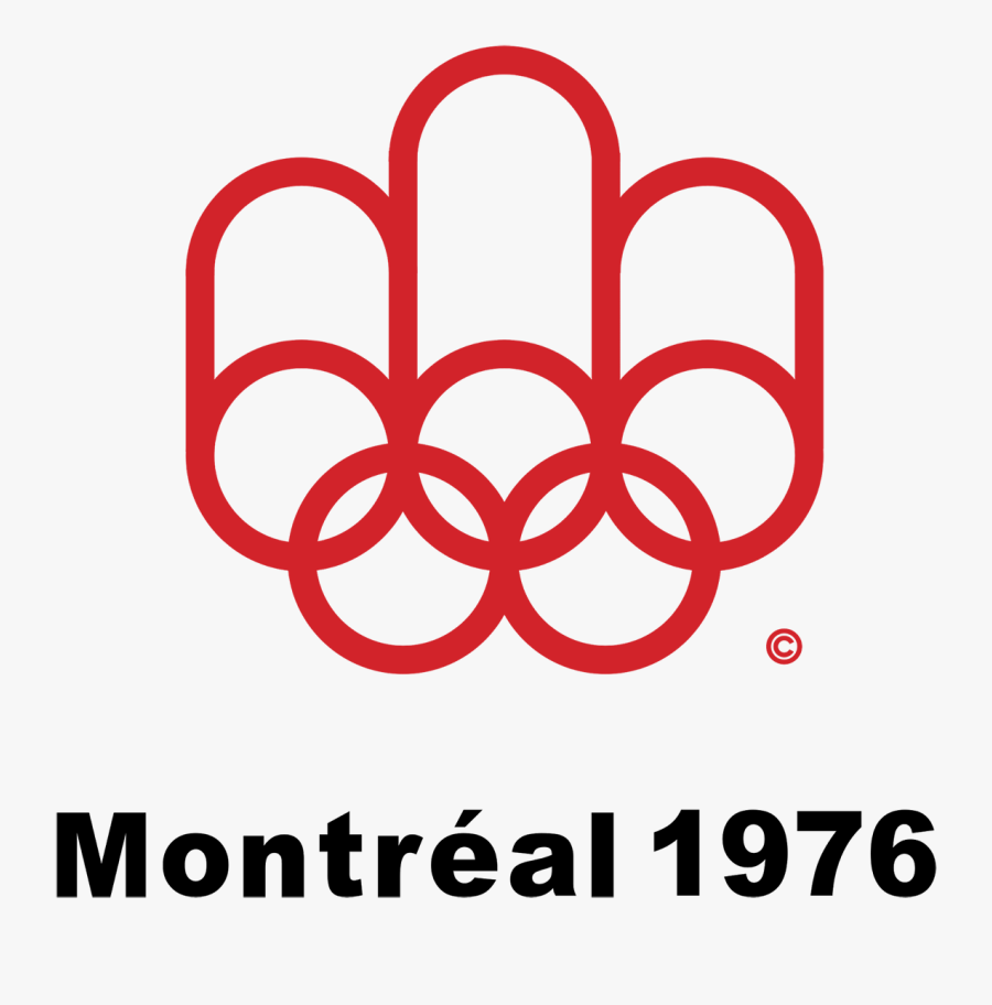 45 Olympic Logos And Symbols From 1924 To - 1976 Olympics Logo, Transparent Clipart