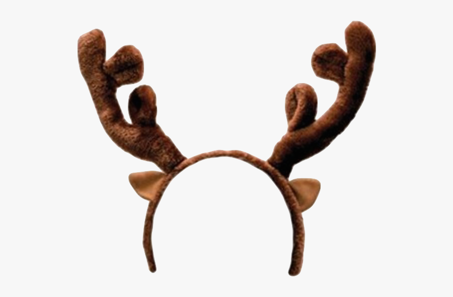 Reindeer Moose Antler Headband - Reindeer Antlers Headband, Transparent Clipart