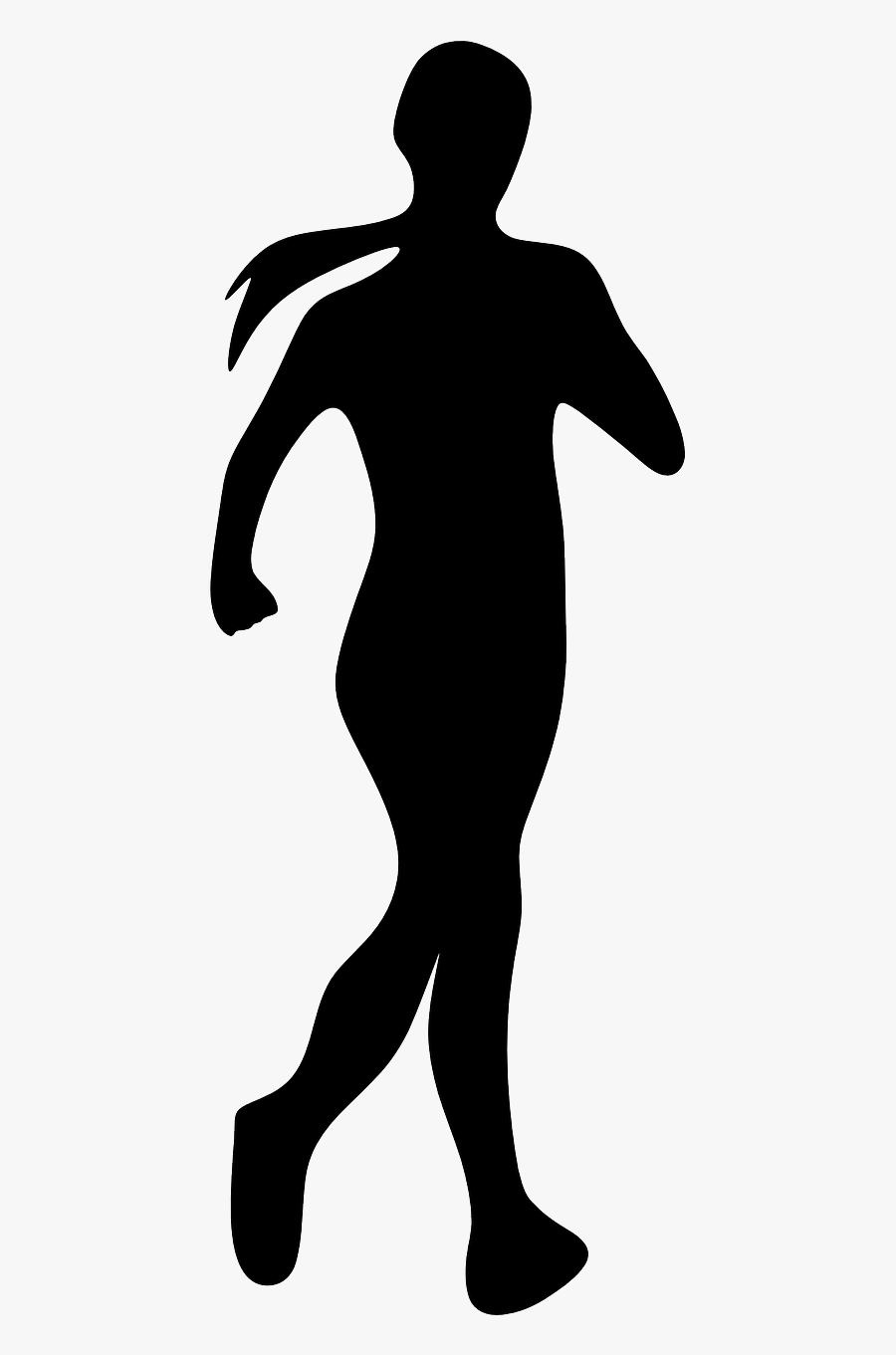 Man Running Silhouette Png Clipart , Png Download - Zdravý Životný Štýl Kreslené Obrázky, Transparent Clipart