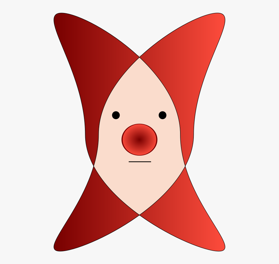 Unhappy Clown, Transparent Clipart