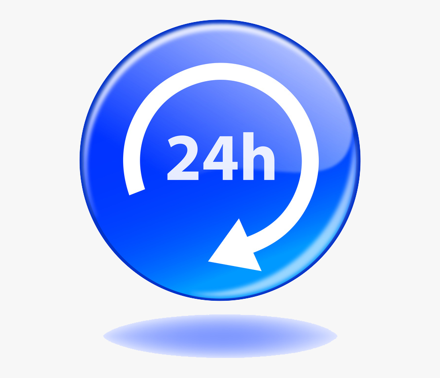 24 Hour Turnaround For All Parts And Service Orders - 24h 24, Transparent Clipart