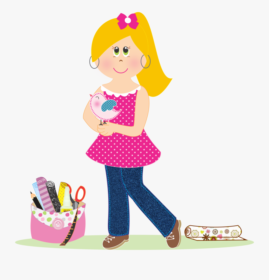 Bonecas & Meninas To My Daughter, Little Girls, - Boneca Artesã Png, Transparent Clipart