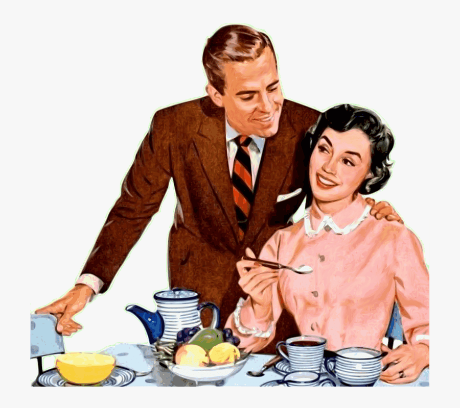 Transparent Desayuno Clipart - Welxome To The 1950s, Transparent Clipart