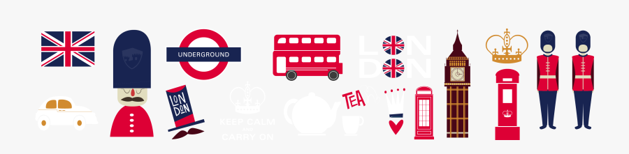 Bendera Inggris, Transparent Clipart