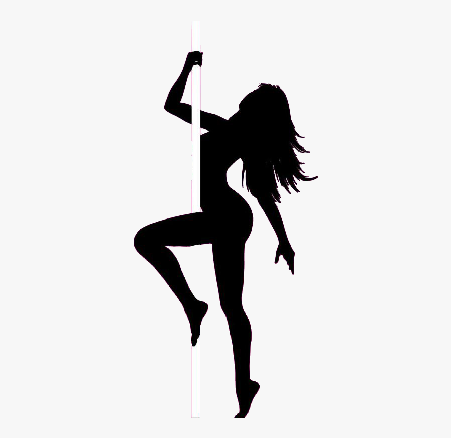 Exotic Dancer Shoes - Pole Dancer Silhouette Png, Transparent Clipart