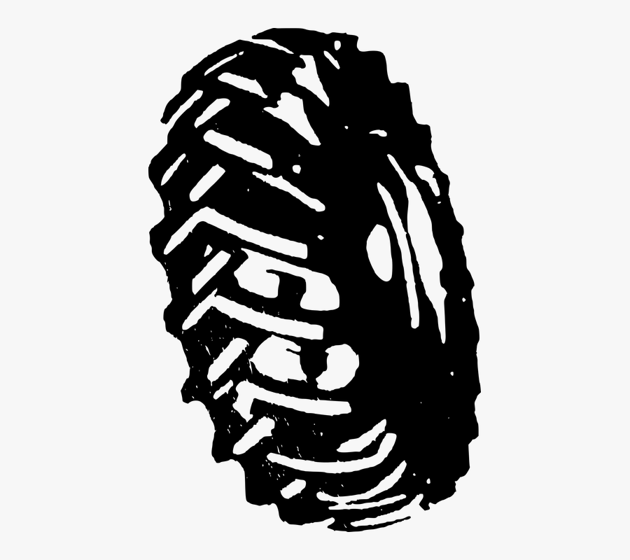 Farming, Request Complete, Tire, Tractor - Tractor Tyre Clipart, Transparent Clipart