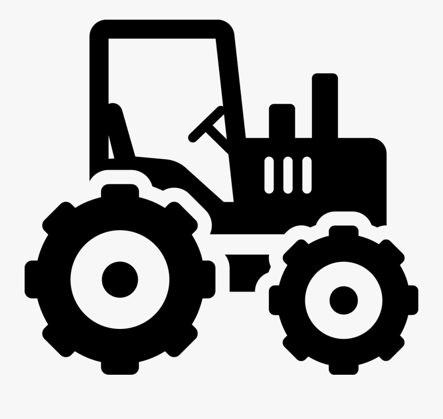 Icono Tractor, Transparent Clipart