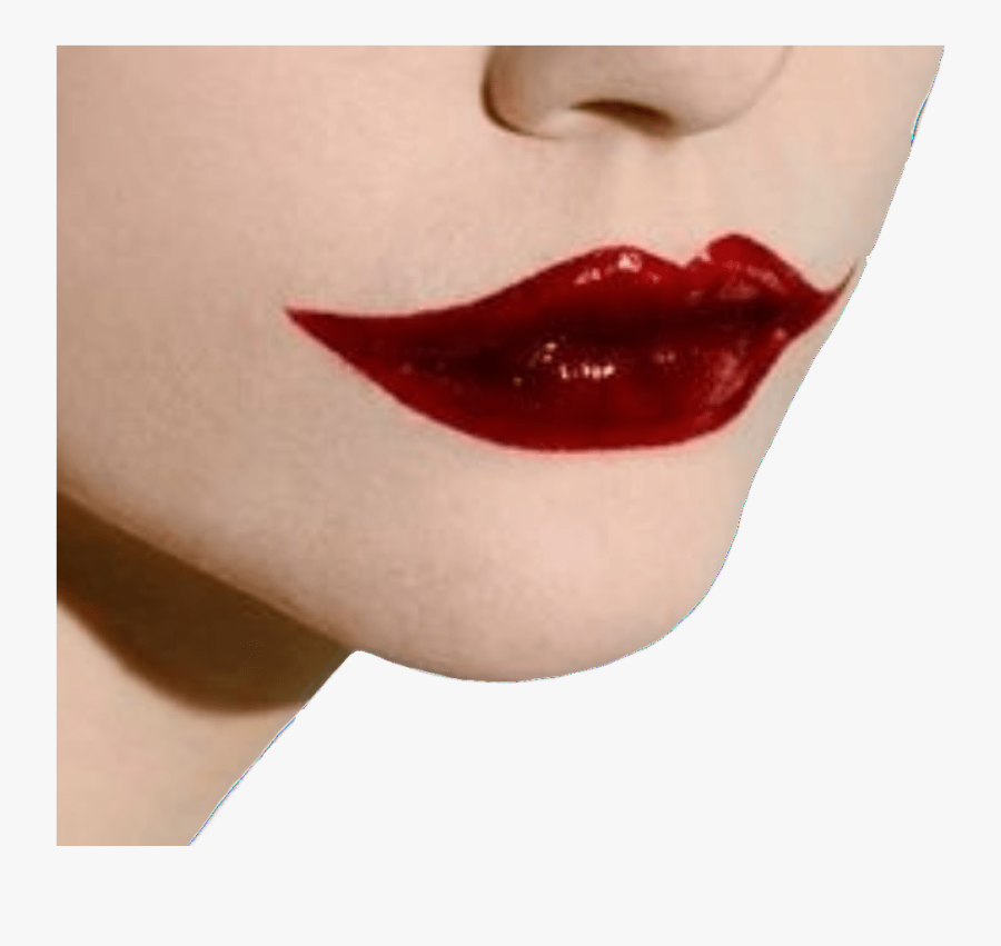 Joker Lips, Transparent Clipart