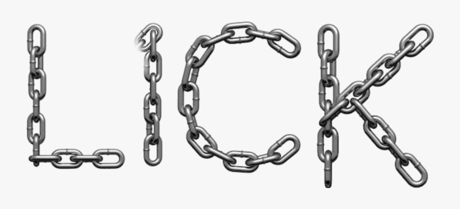 Lick Freetoedit - Chain, Transparent Clipart