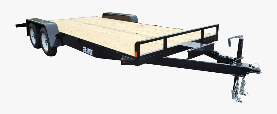 Equipment Trailer Angle Iron Open Car Full Treated - Carmate Trailers, Transparent Clipart