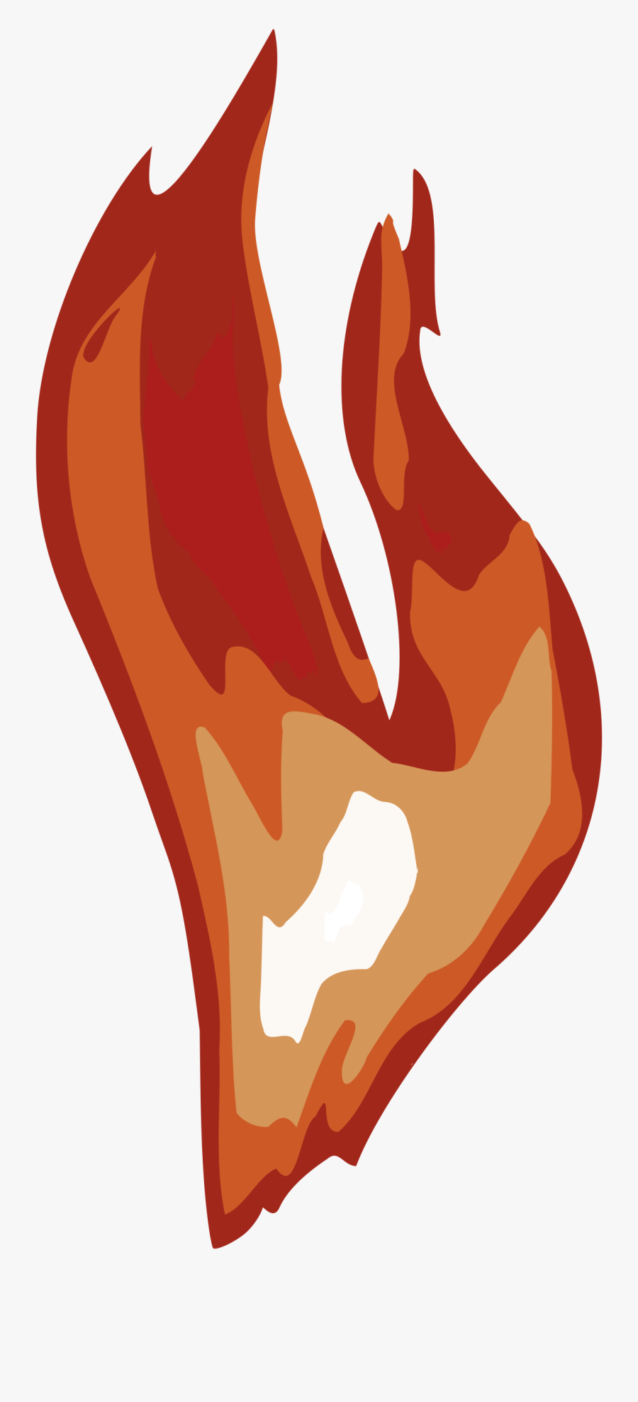 Flames Clipart Tongue - Icon, Transparent Clipart