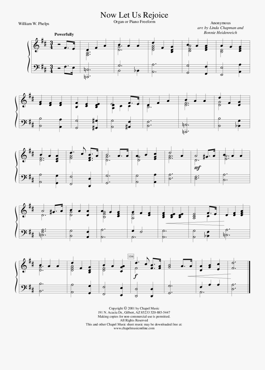 Let It Be Piano Sheet Music - Sheet Music, Transparent Clipart