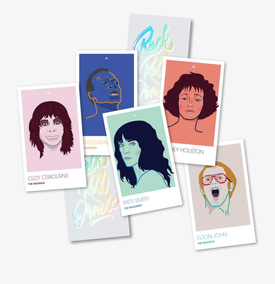 Rro Banners New 06 - Rock And Roll Oracle Cards, Transparent Clipart