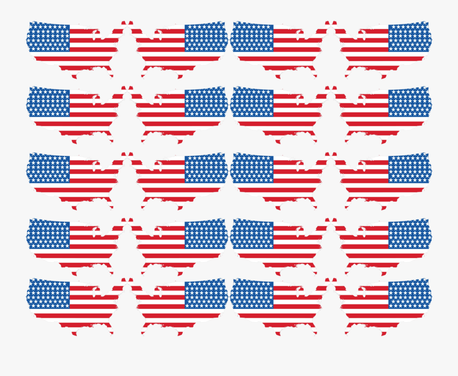 Flag Printable Usa, Transparent Clipart