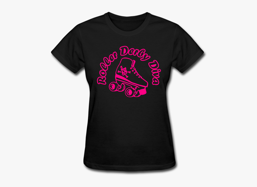 Clip Art Roller Derby T Shirt - T Shirt, Transparent Clipart