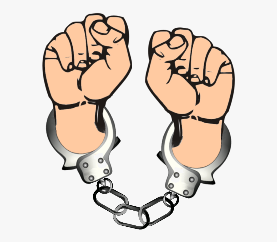 Handcuffs Png File - Handcuffed Clipart, Transparent Clipart