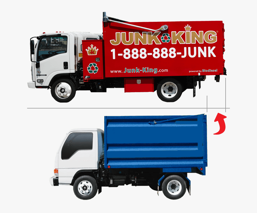 Transparent Junk Removal Clipart - Junk Removal Truck, Transparent Clipart