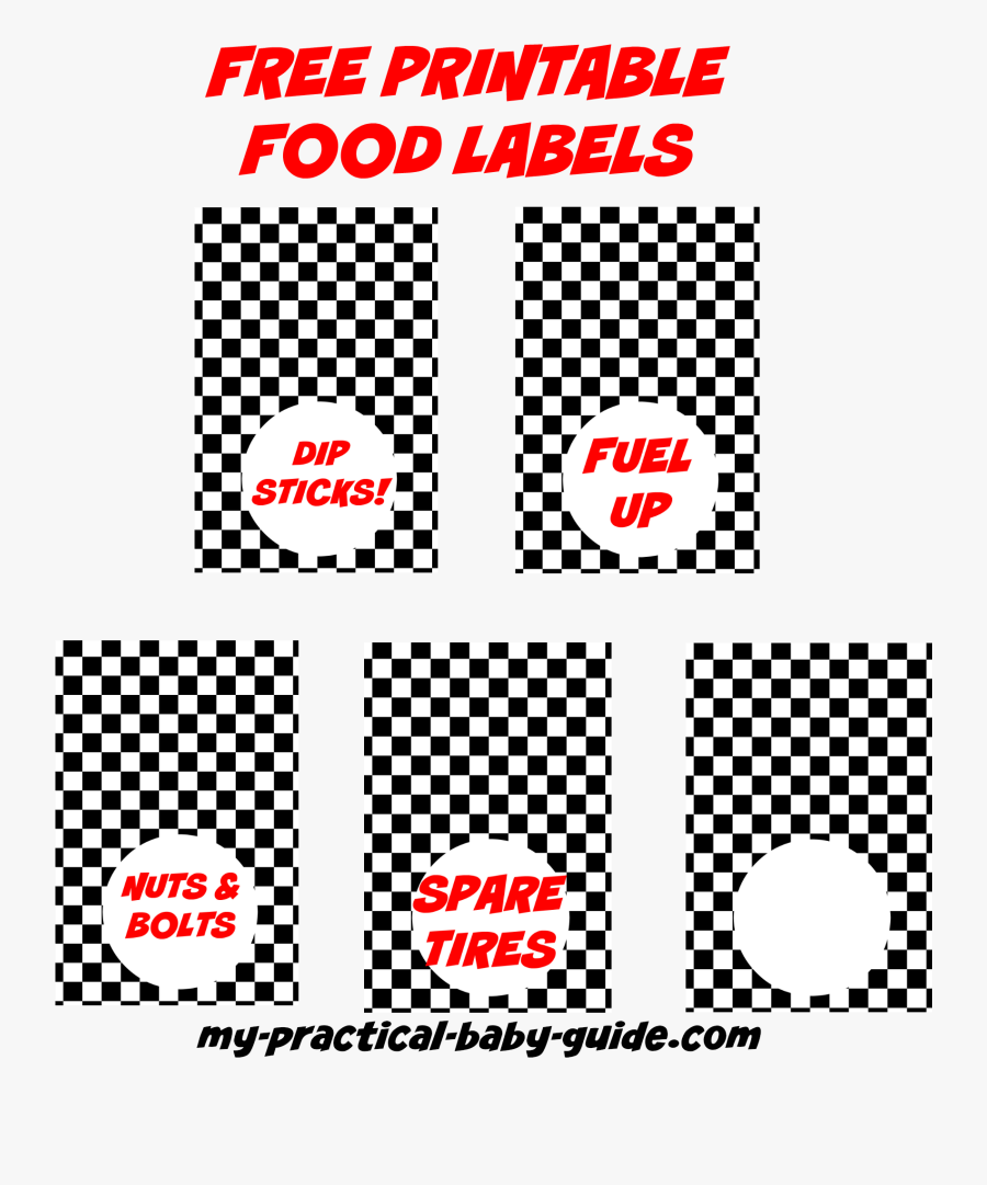 Free Printable Car Themed Birthday Banner, Transparent Clipart