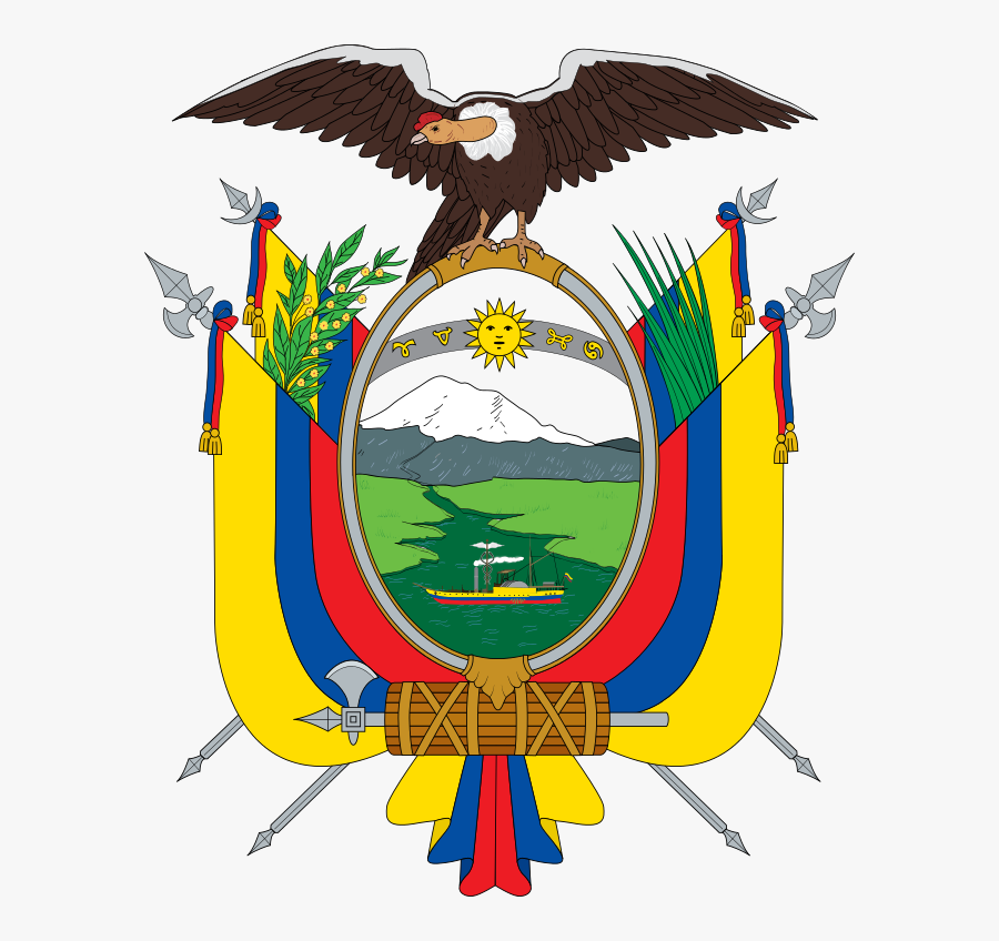 Coat Of Arms Of Ecuador - Escudo Nacional Del Ecuador, Transparent Clipart