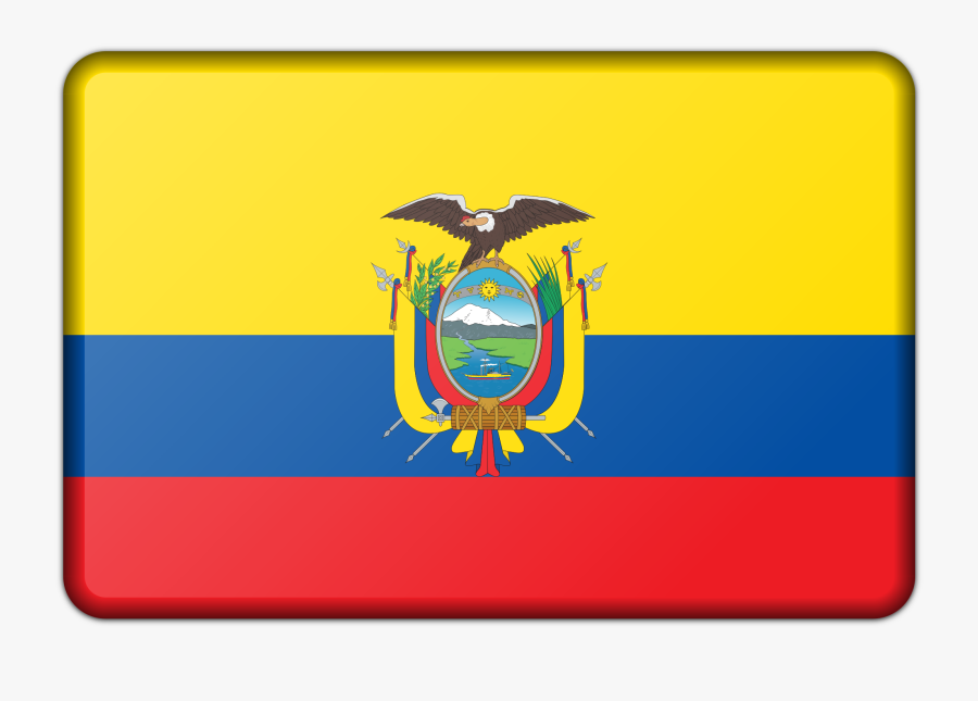 Ecuador Flag Clip Arts - Ecuador Flag Png Pin, Transparent Clipart