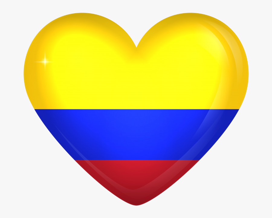 Ecuador Large Heart Flag - Ecuador Clipart, Transparent Clipart