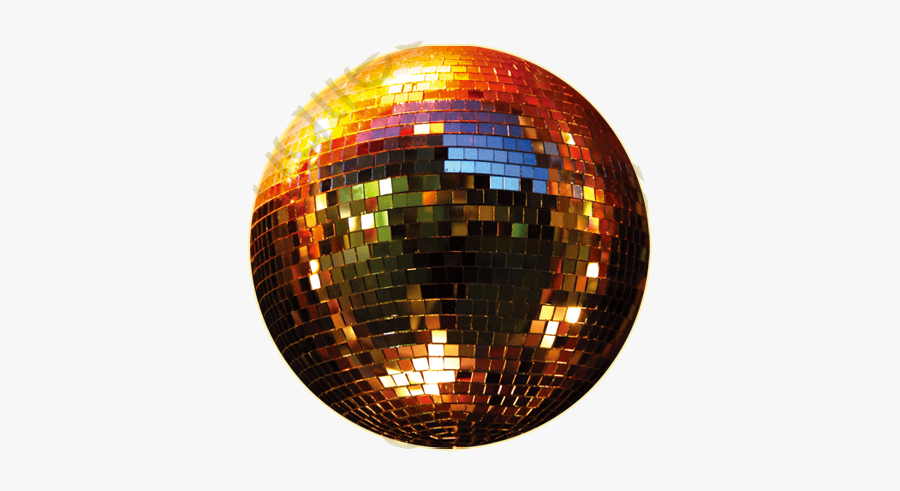 Disco Ball Clipart Gold Graphics Illustrations Free - Transparent Background Disco Lights Ball Png, Transparent Clipart