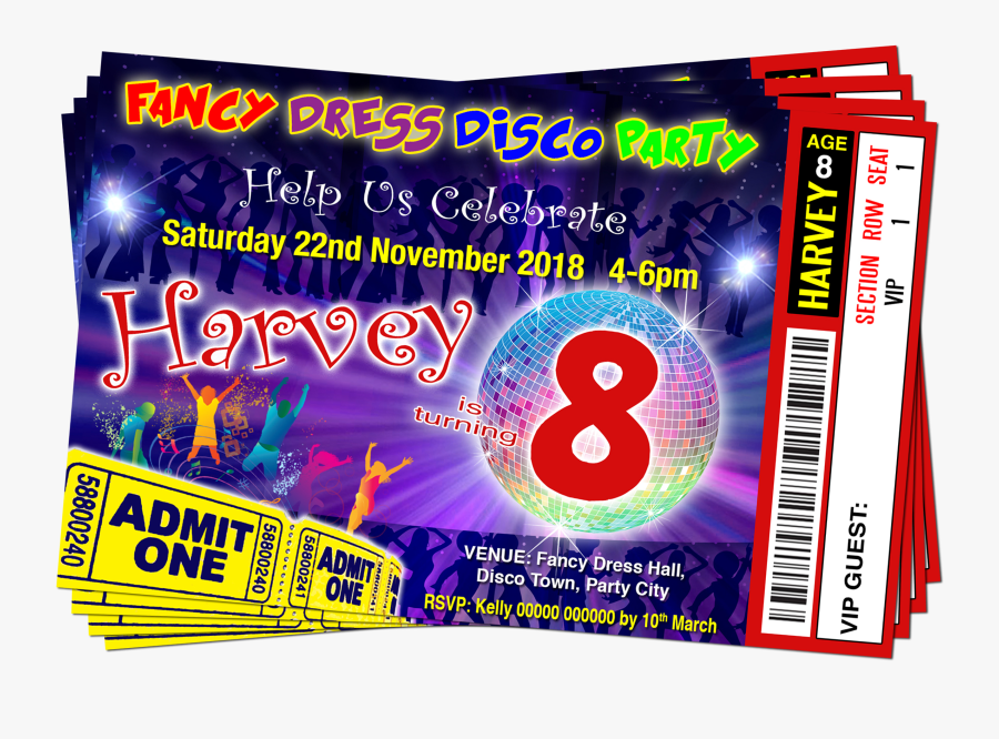 Clip Art Fancy Purple Red Birthday - Flyer, Transparent Clipart