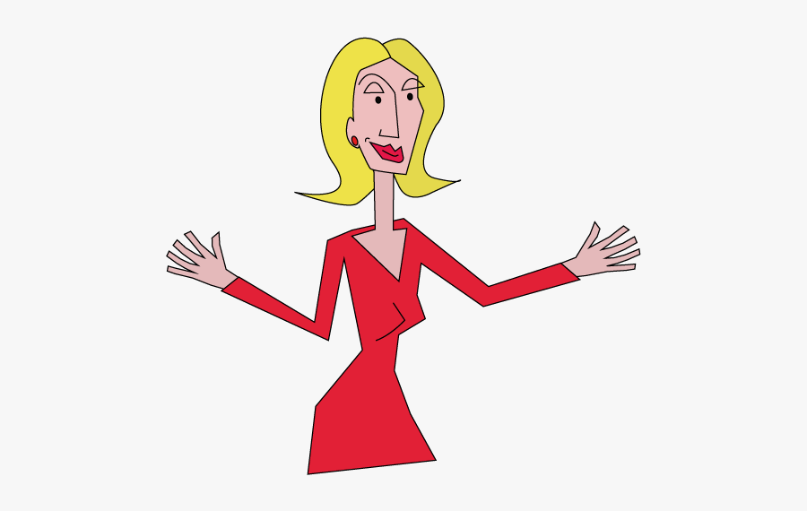 Laura Lips Idioms - Cartoon, Transparent Clipart