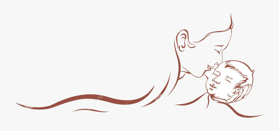 Mother And Baby Vector, Transparent Clipart