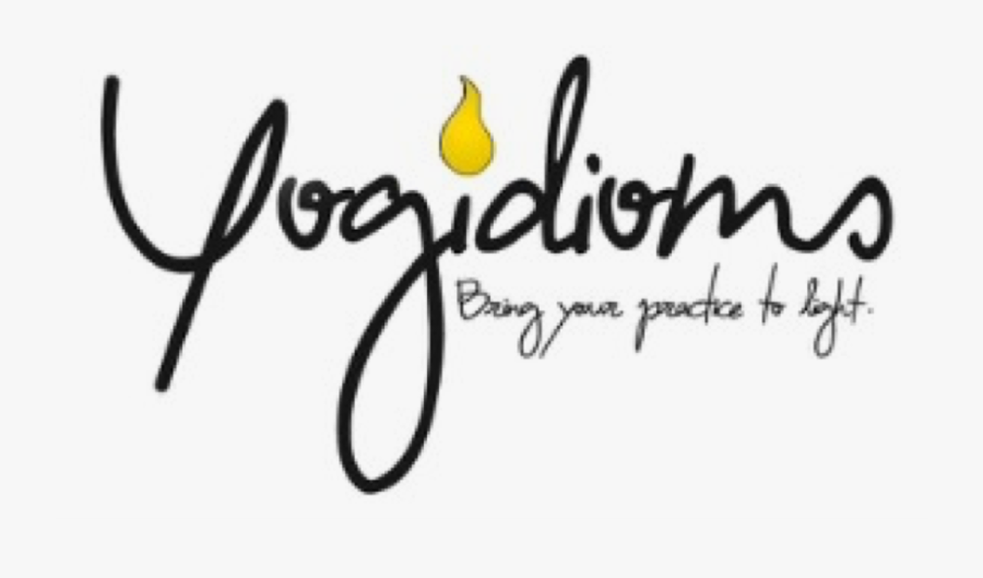 Yogidioms - Calligraphy, Transparent Clipart