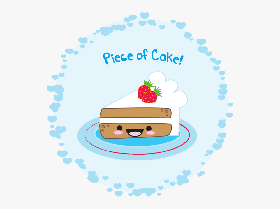 Piece Of Cake Idiom Clipart, Transparent Clipart