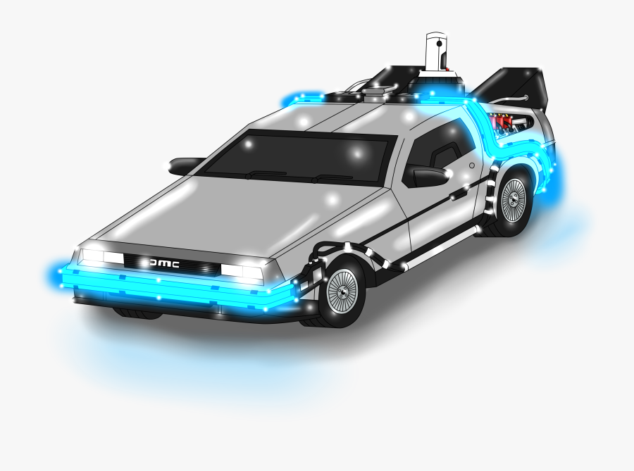 Delorean Car Png Files, Transparent Clipart
