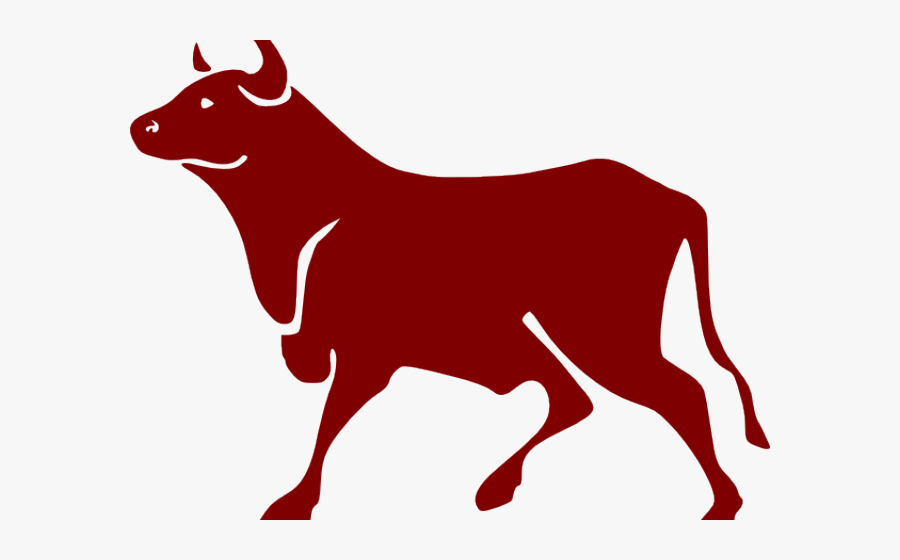 Taurus Clipart Cartoon Bull - Cartoon Bulls, Transparent Clipart
