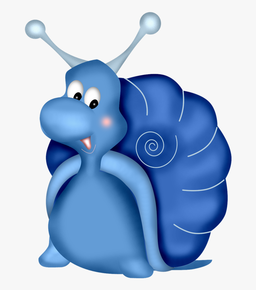 Snail Clipart Woodland - Tube Png Scrap Bleu, Transparent Clipart