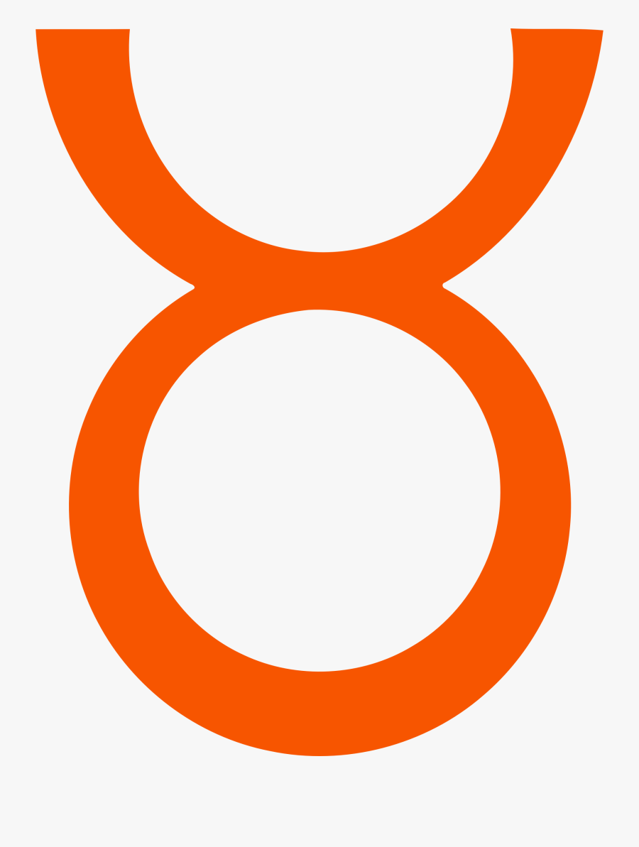 Taurus Symbol 2 Clip Arts - Taurus, Transparent Clipart