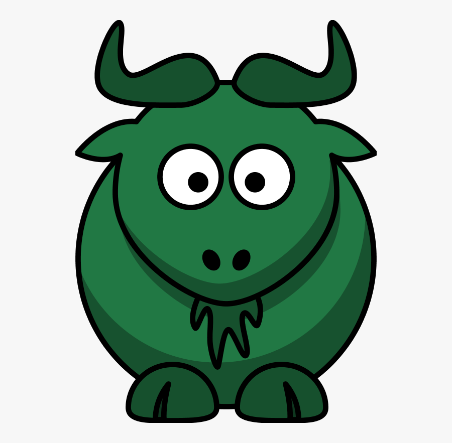 Green Thumb Cartoon - Cartoon Gnu, Transparent Clipart
