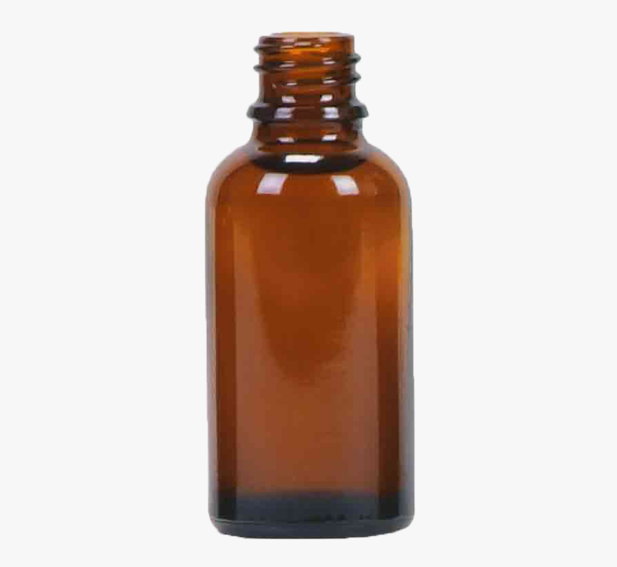 Kbtrade Amber Glass Ml - Glass Bottle, Transparent Clipart